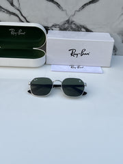 Rey ban_406_silver_green