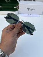 Rey ban_406_silver_green