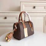 Michael Kors_MK Boston Sling Hand Bag With Dust Bag & Shoulder Strap (Brown - 319)