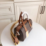 Michael Kors_MK Boston Sling Hand Bag With Dust Bag & Shoulder Strap (Brown - 319)