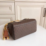 Michael Kors_MK Boston Sling Hand Bag With Dust Bag & Shoulder Strap (Brown - 319)