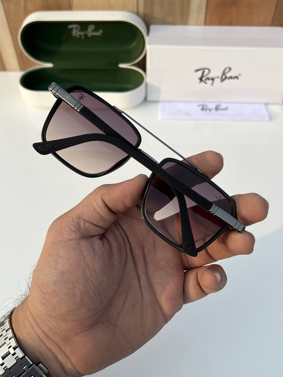 Rey ban 398 gun brown