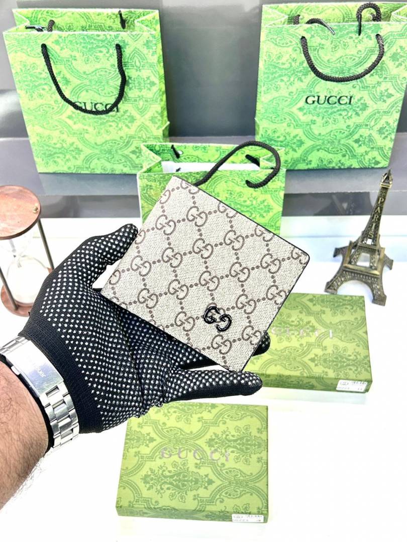 Gucci Wallet Brown Black Fa 59