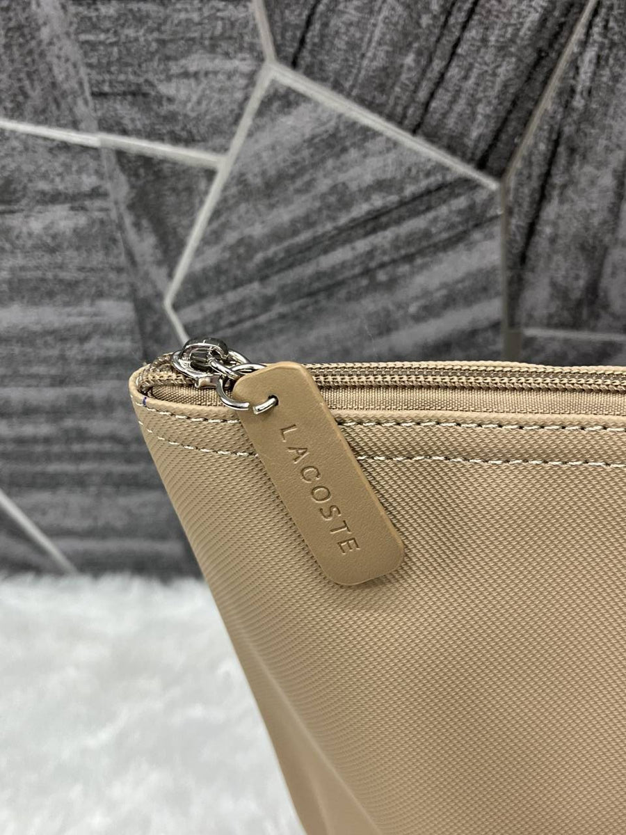Lacoste_Leather_Tote_Beige_Premium_With_Original_Packing