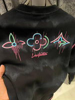 v-uitton imported sweatshirt store article black