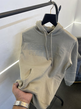 Essentials fear of god imported hoodie dusty beige