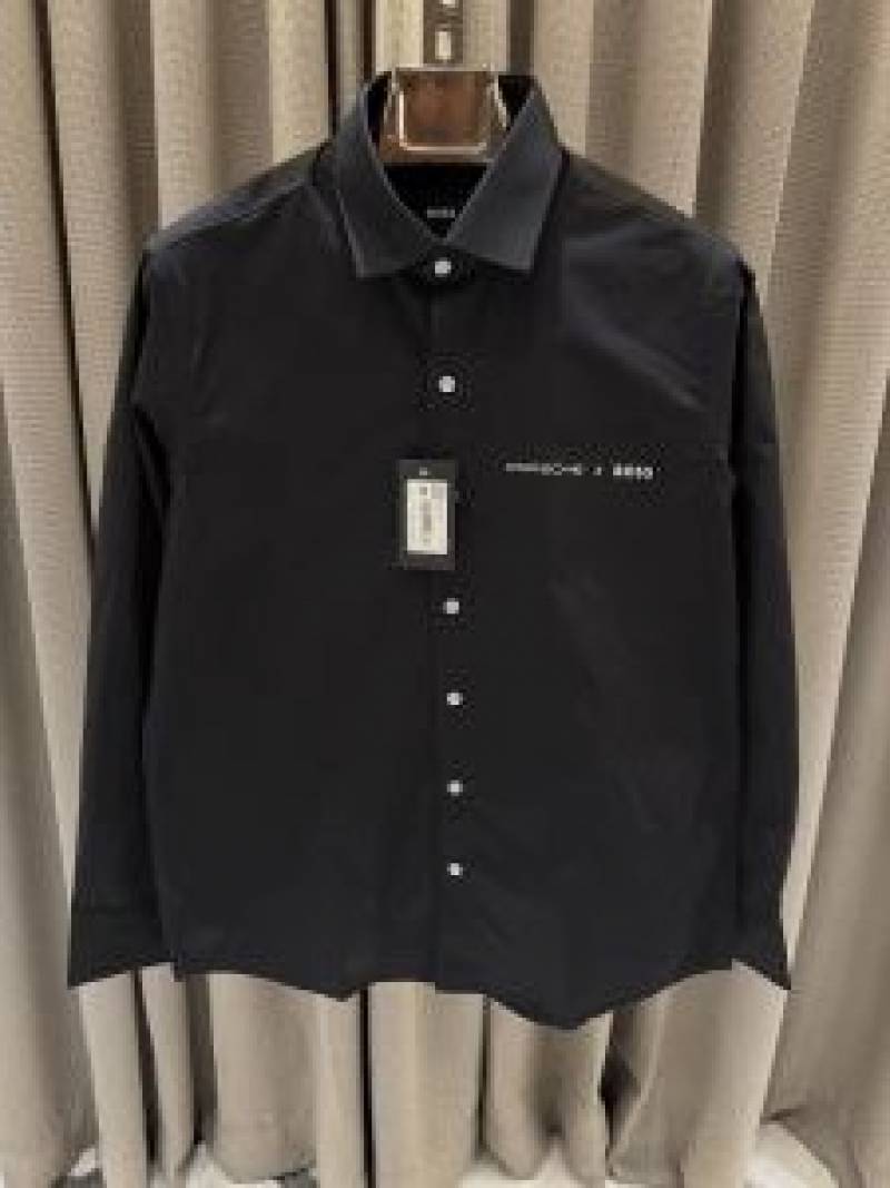Porche_Boss imported shirt Black
