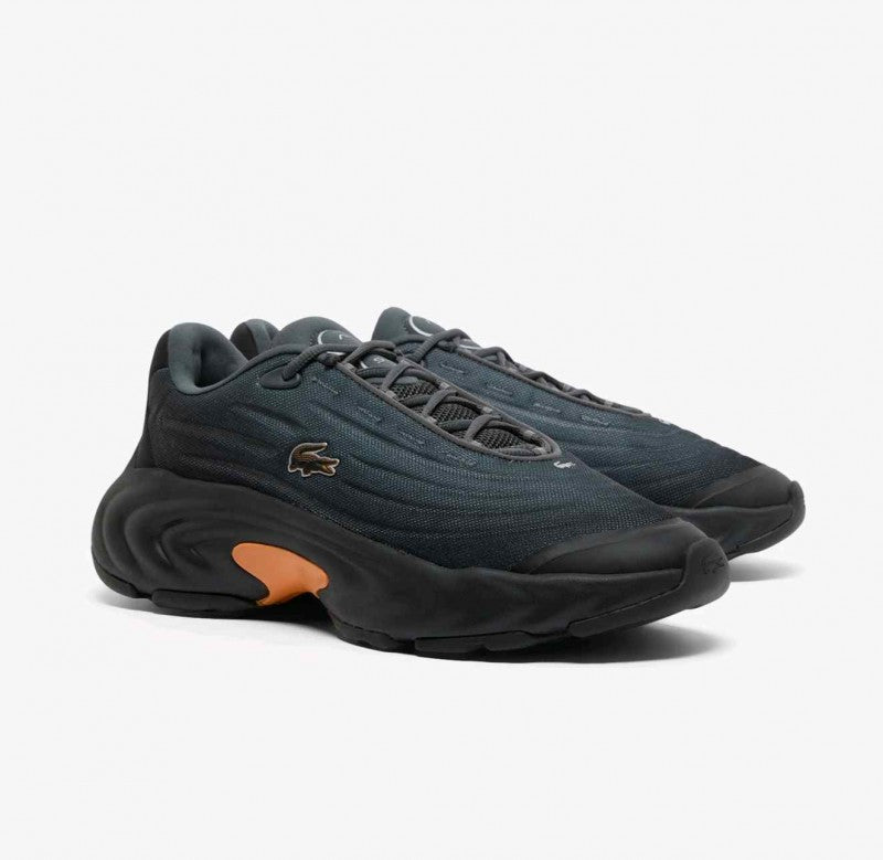 Lacoste Spinor Dark Gray and Orange 6132