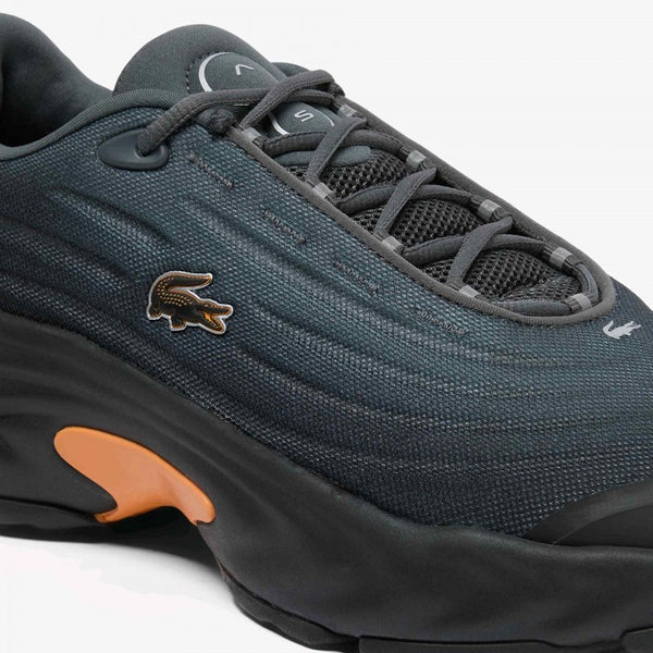 Lacoste Spinor Dark Gray and Orange 6132