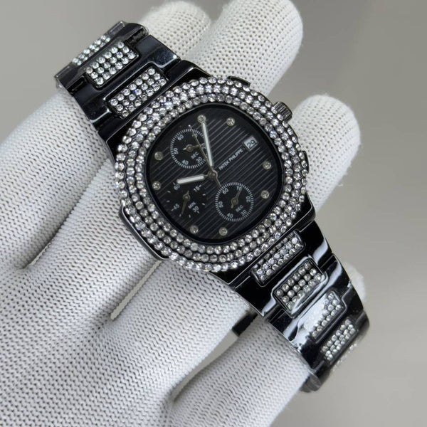 Patek Philipe_Diamond_Black