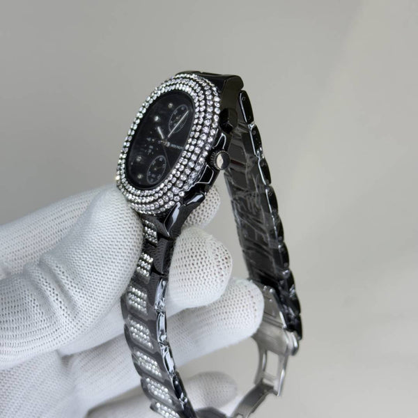 Patek Philipe_Diamond_Black