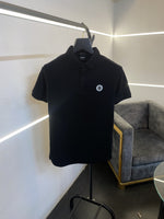 Hugo bos premium imported polo tshirt black