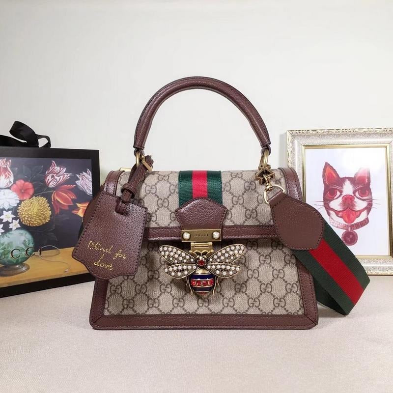 Gucci_GG_Bee_Queen_Margaret_Shoulder_Bag_With_OG_Box_&_Dust_Bag_(Brown-879)
