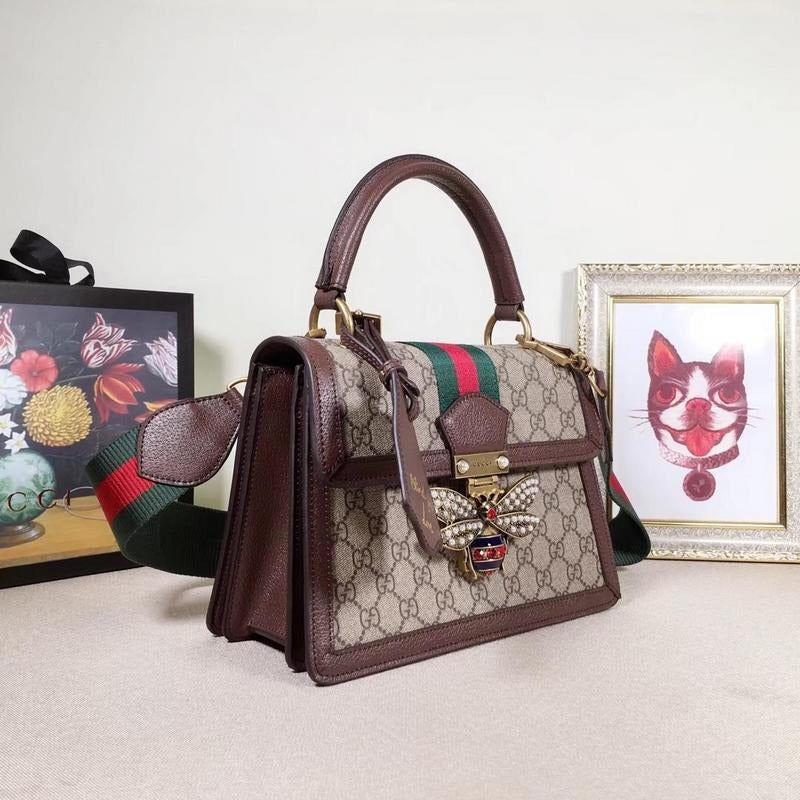 Gucci_GG_Bee_Queen_Margaret_Shoulder_Bag_With_OG_Box_&_Dust_Bag_(Brown-879)