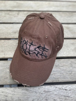 Bottom Law Premium Brown Denim Premium Unisex Cap (With Safety Box)
