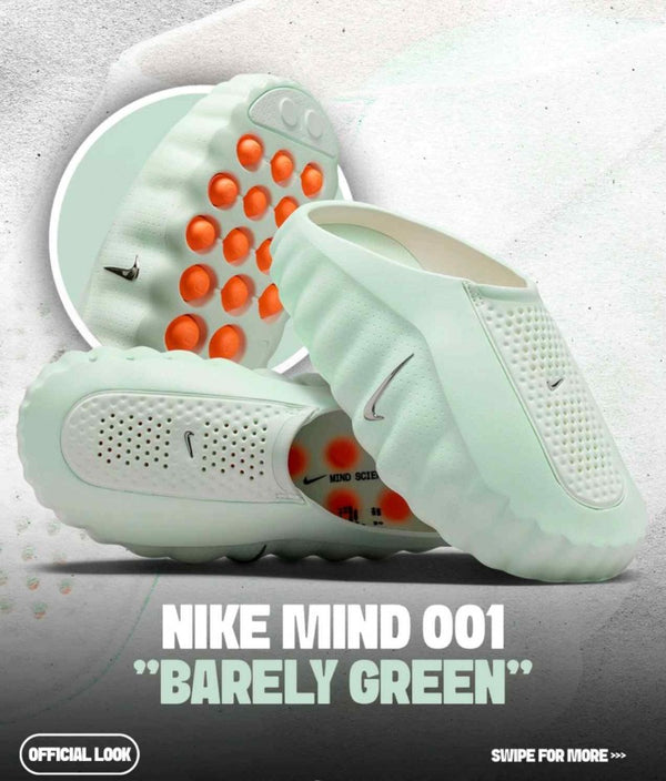 Nike mind 001 barely green Fix