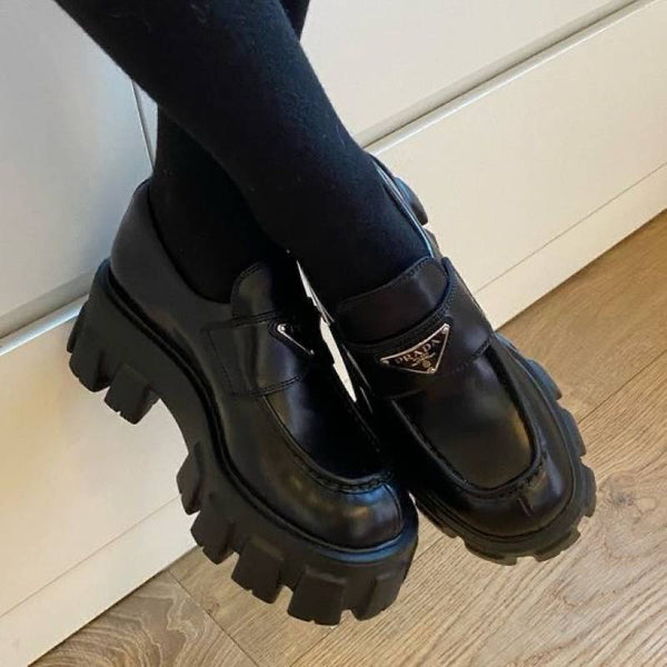 Prada_Monolith_Loafers_Womens_With_Original_Box_CarryBag