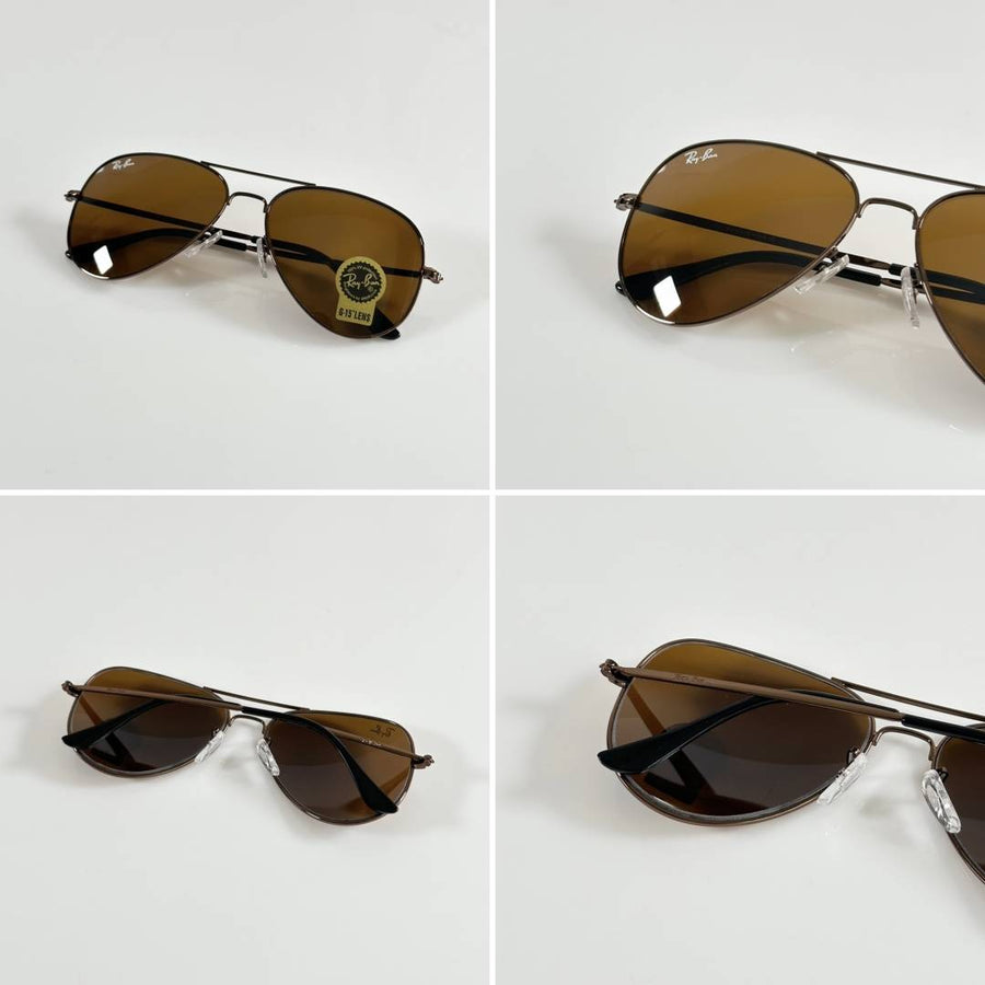 RB Aviator 3026 Brown