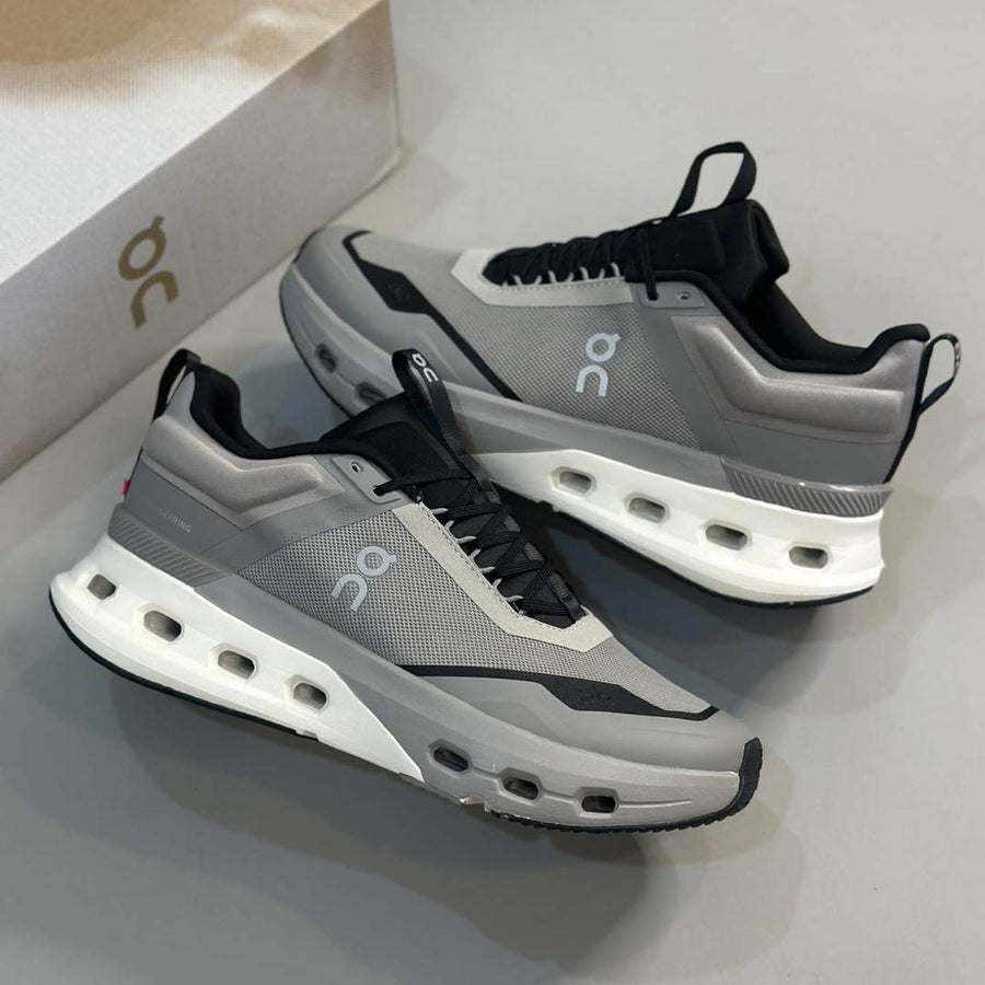 On Running Cloudnova X Alott Grey Black
