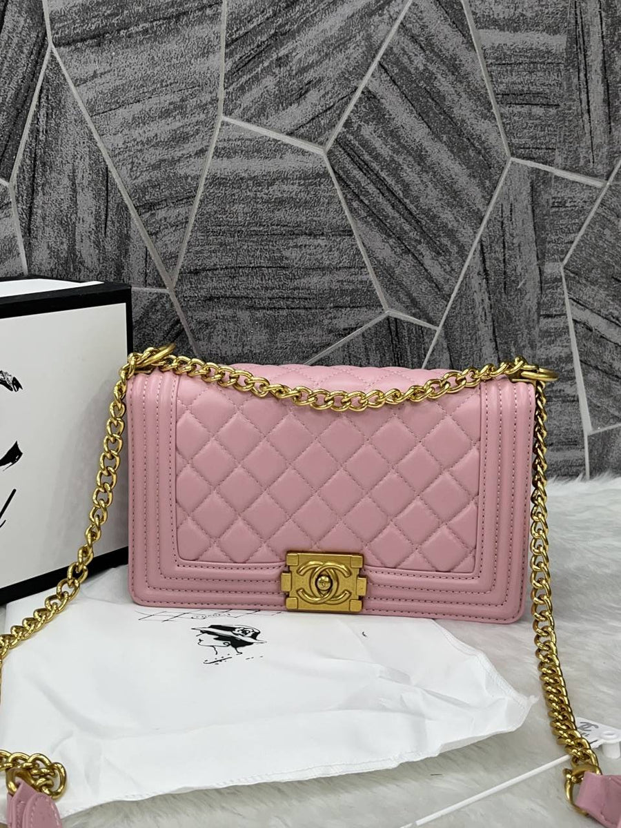 Chanel_Le_Boy_Pink_Gold_With_OriginalBox