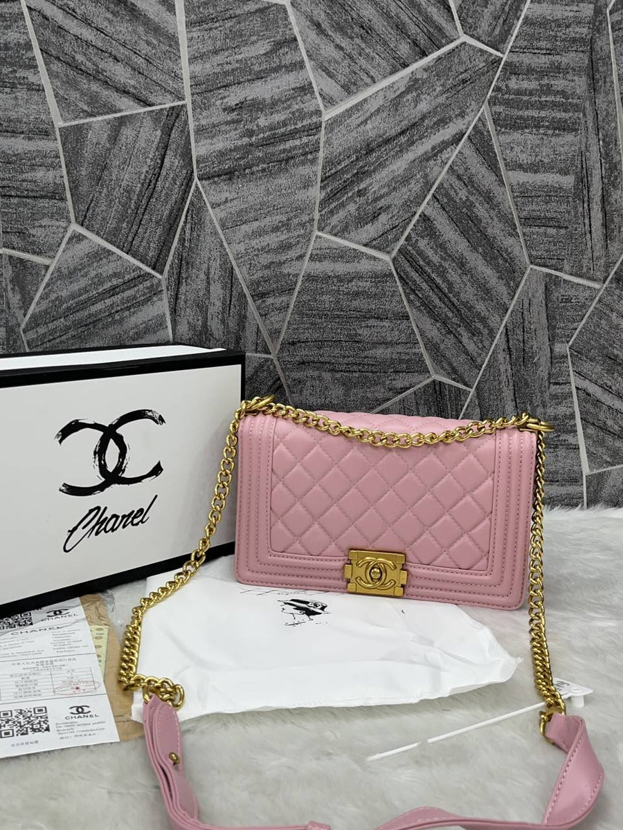 Chanel_Le_Boy_Pink_Gold_With_OriginalBox