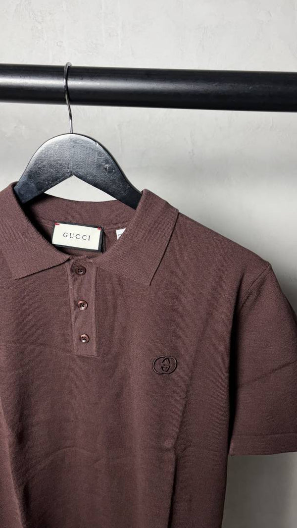 Gucci Premium Knit Polo T-Shirt 1781