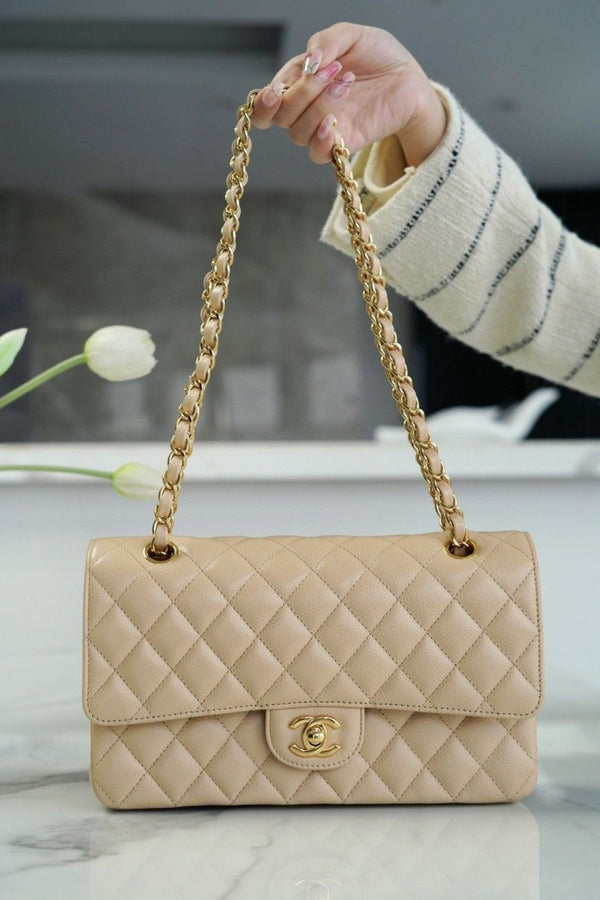 Chanel_Jumbo_Classic_Flap_Beige_With_OriginalBox