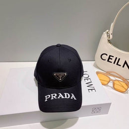 Prada_Re_Edition_Double_Front_Logo_Black_Premium_Unisex_Cap_(With_Safety_Box)