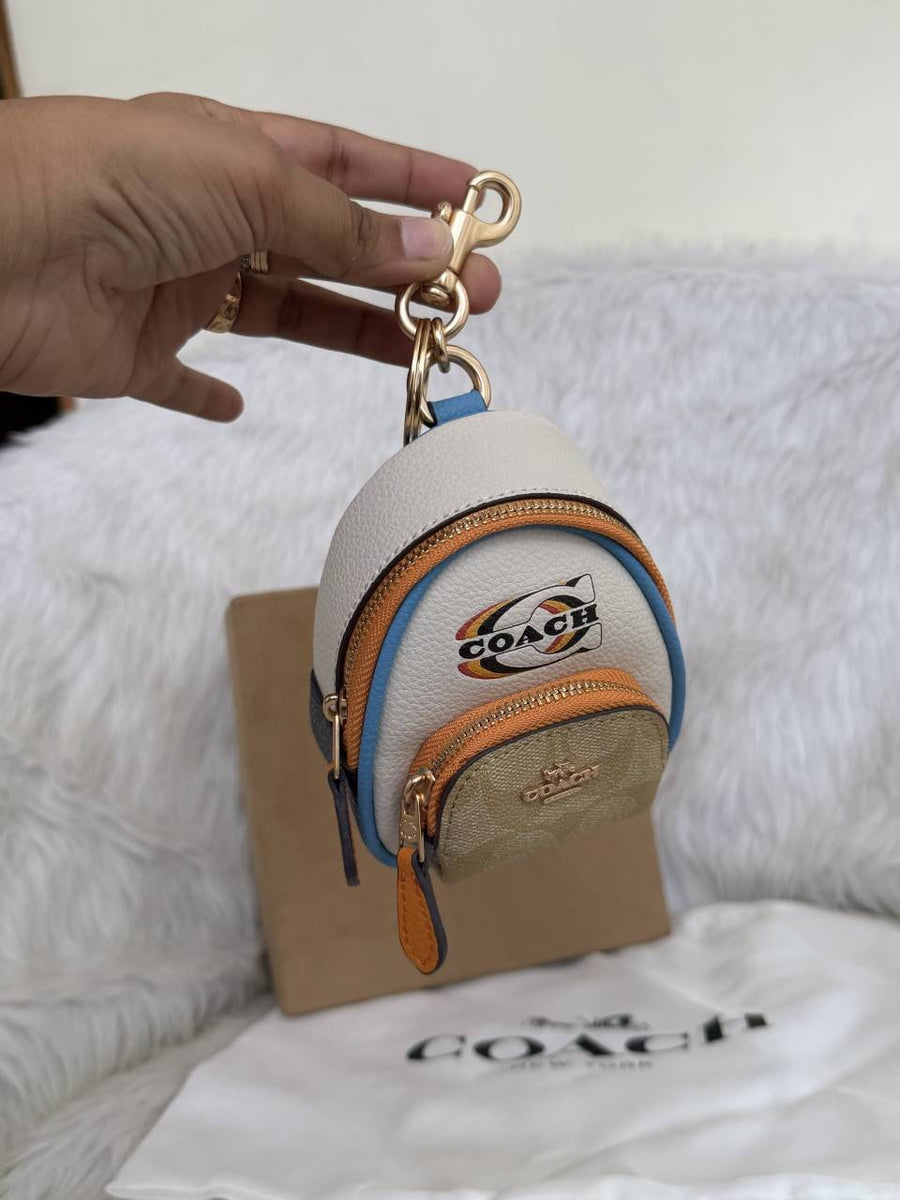 Coach_07_Minikkeychain_Backpack_BagCharm_With_Original_Box_Packing