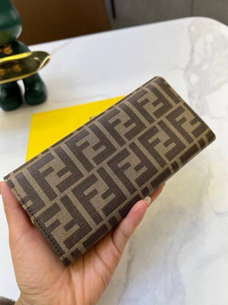 Fendi_Baguette_Long_Wallet_With_OG_Box_(Brown-833)