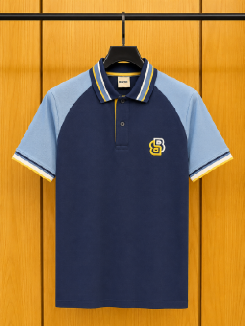 Hugo BOSxS IMPORTED STORE ARTICLE POLO T-SHIRTx