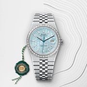 Rolex Land Dweller Diamond Bazel