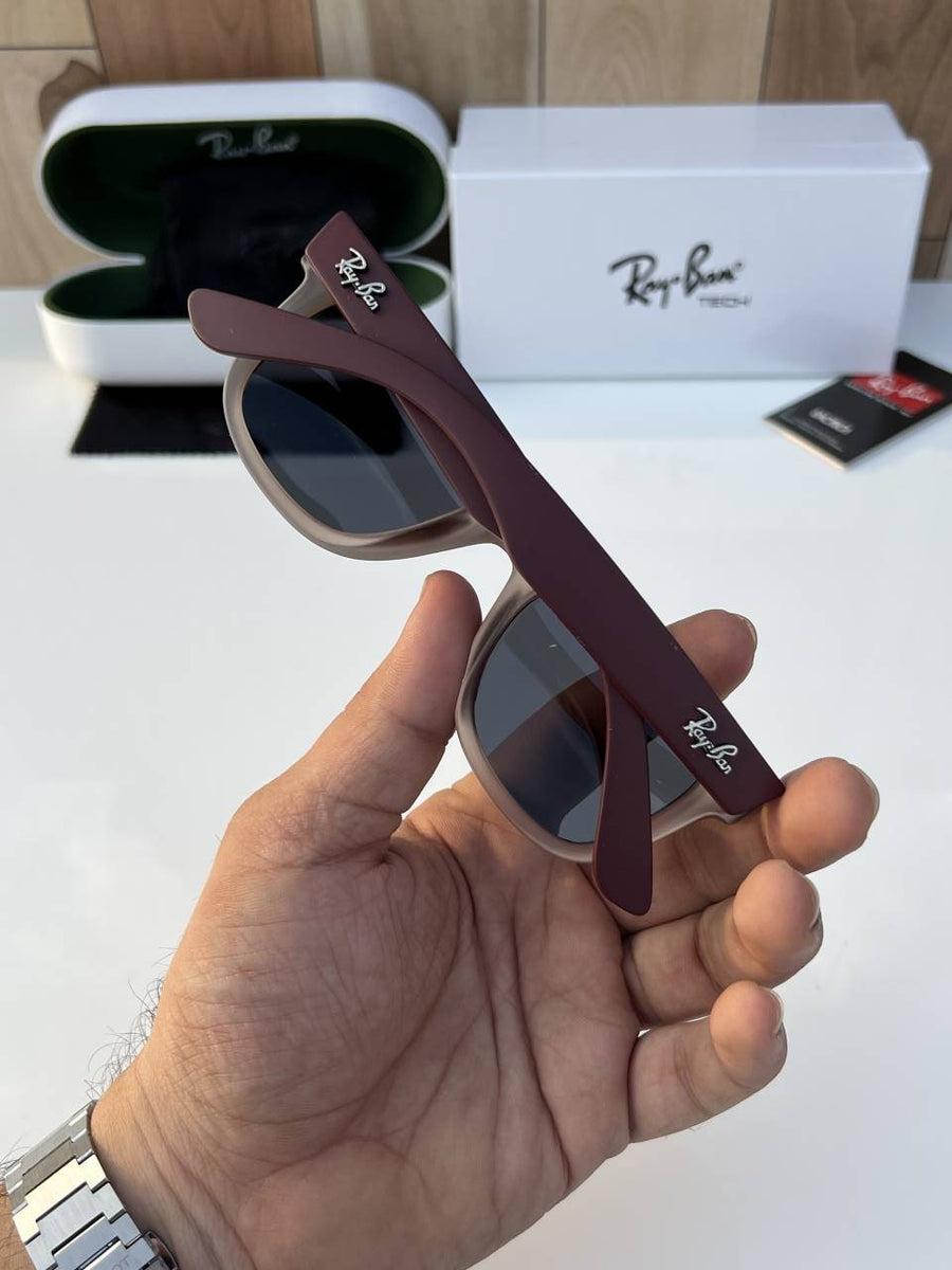 Rey ban 0502 grey maroon