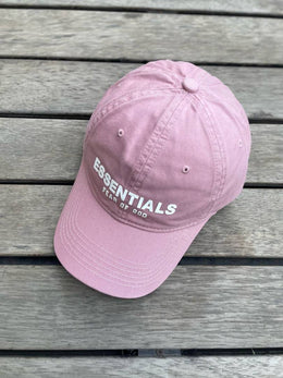 Essentials_fear_of_god_Pink_premium_unisex_cap_with_safety_box