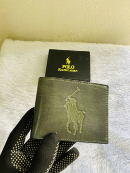 13 POLO RALF LAUREN PRINTED PREMIUM QUALITY WALLET WITH BOX