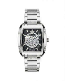 Versace Dominus Sktl Men Automatic Silver black Dial