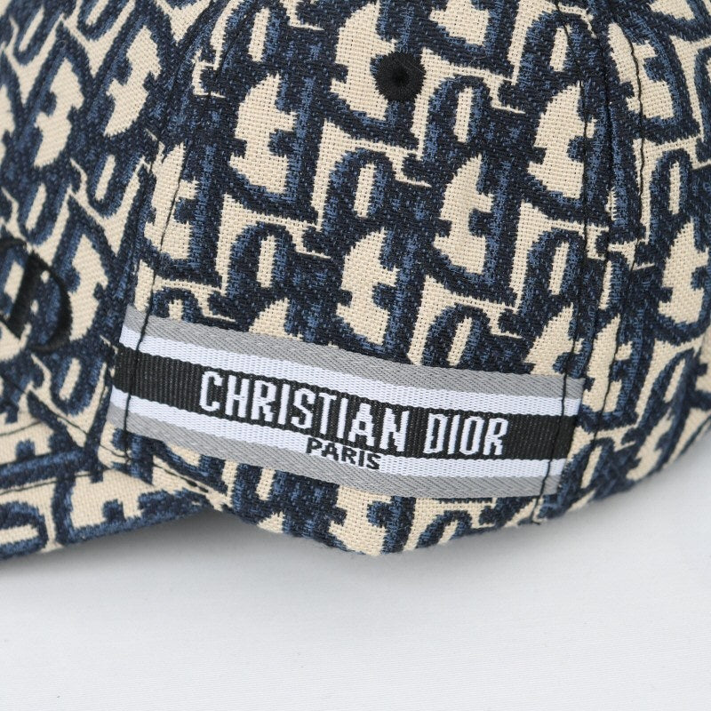 Dior_Cd_Oblique_Monogram_Premium_Unisex_Cap_(_With_Safety_Box_)_Blue