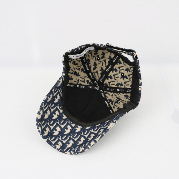 Dior_Cd_Oblique_Monogram_Premium_Unisex_Cap_(_With_Safety_Box_)_Blue