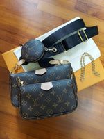 Louis Vuitton_LV Multi Pochette Accessoires Premium Quality With OG Box & Dust Bag (Black - 849)
