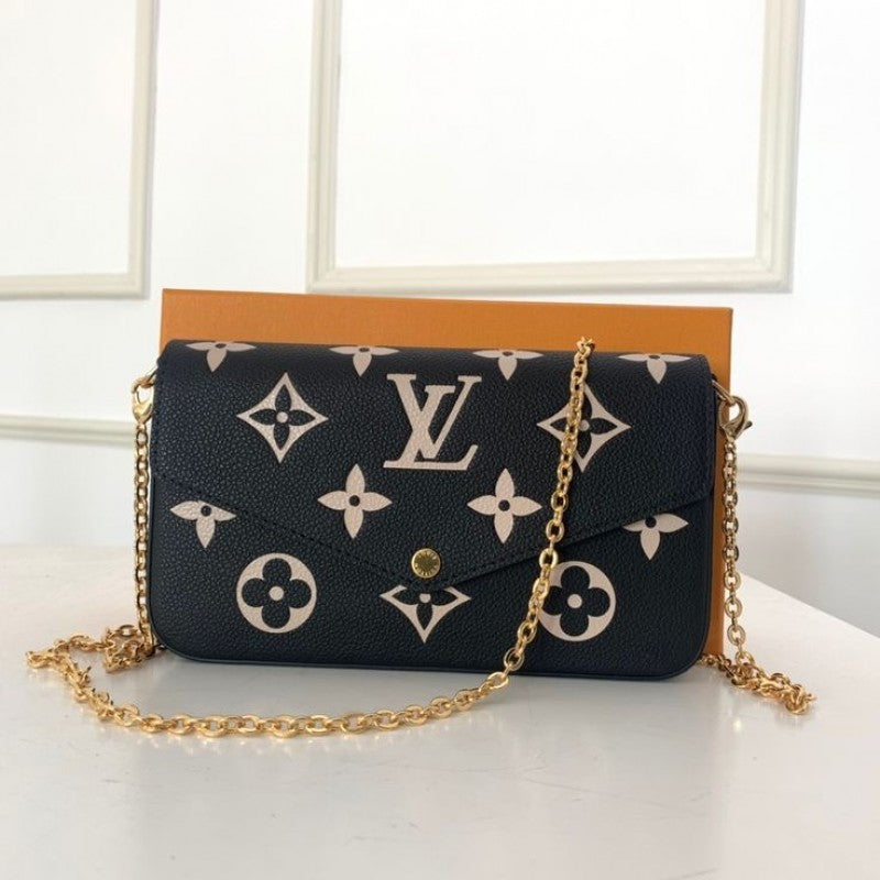 Louis Vuitton_Felice_Pochette_Black-White_With_OriginalBox