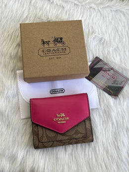 Coach_119_3Fold_Wallet_With_OriginalBox_DustCover_Card