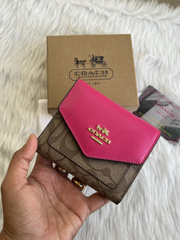 Coach_119_3Fold_Wallet_With_OriginalBox_DustCover_Card
