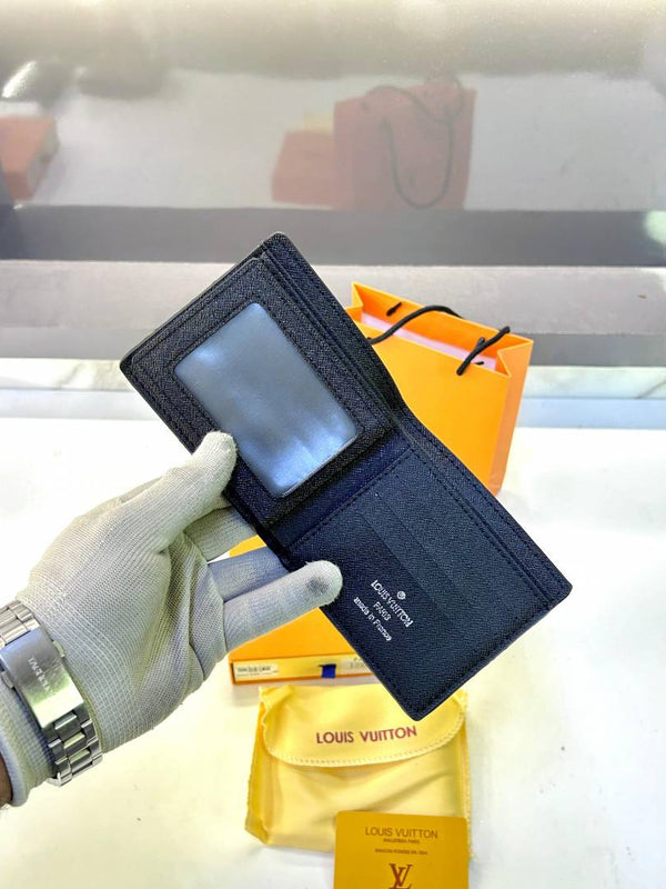 Louis Vuitton Printed Wallet Black Fa 78