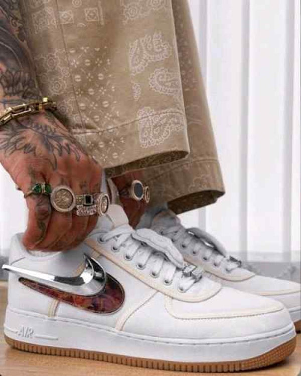 Nike Airforce 1 Low Travis Scott Sail