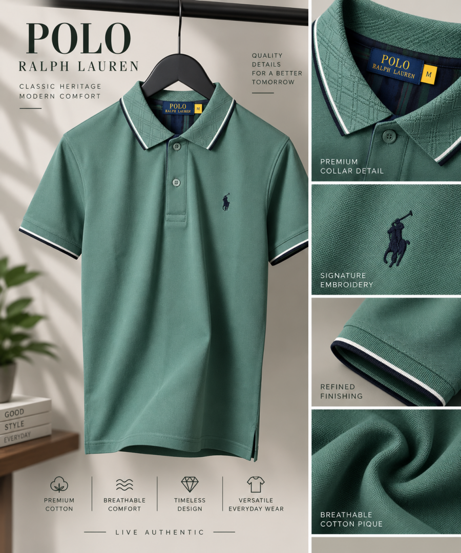 Ralph Laure_n Premium Polo T-Shirt 2149
