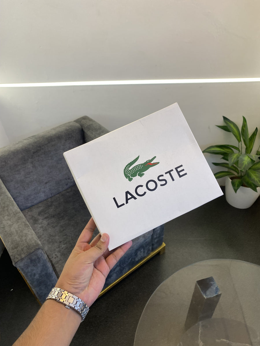 Lacoste imported box pack polo tshirt navy sale