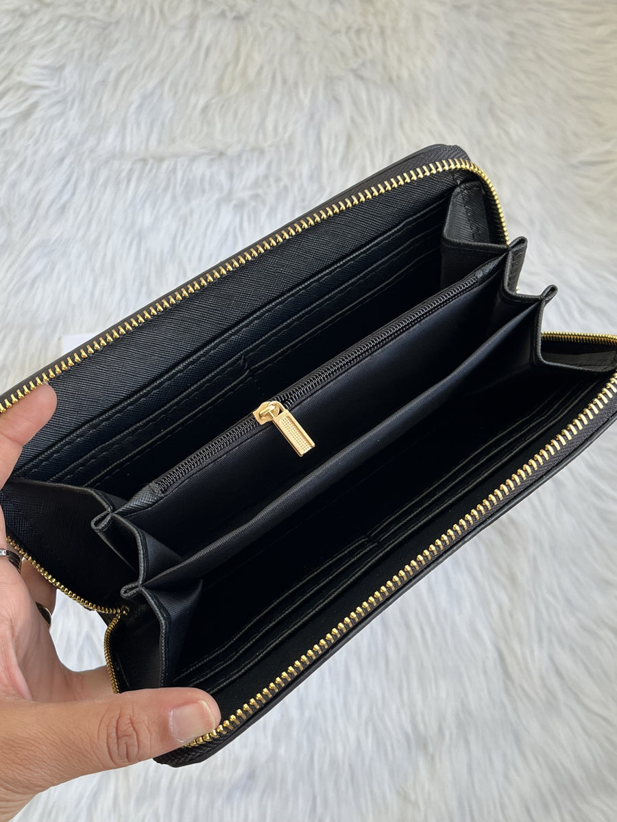 Coach_91_Long_Coffee_Zippy_Wallet_With_OriginalBox