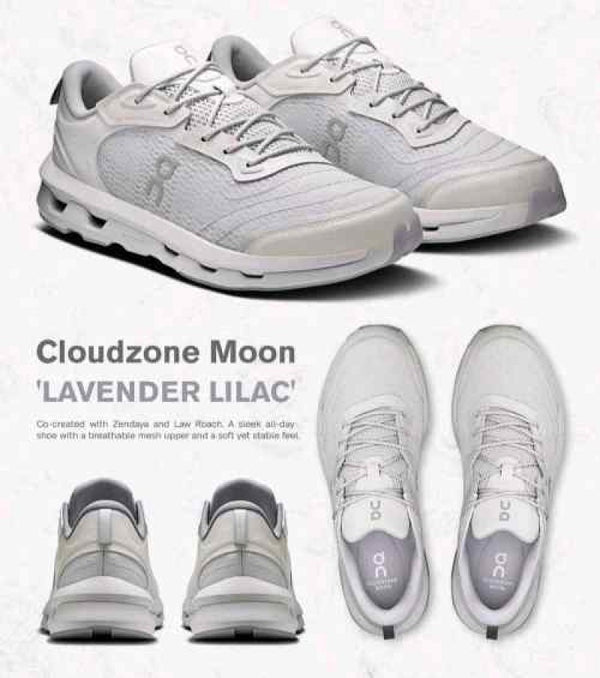 On cloud Running Cloudzone Moon Lavender Lilac