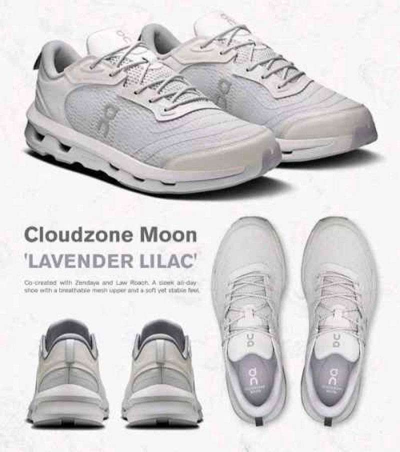 On cloud Running Cloudzone Moon Lavender Lilac
