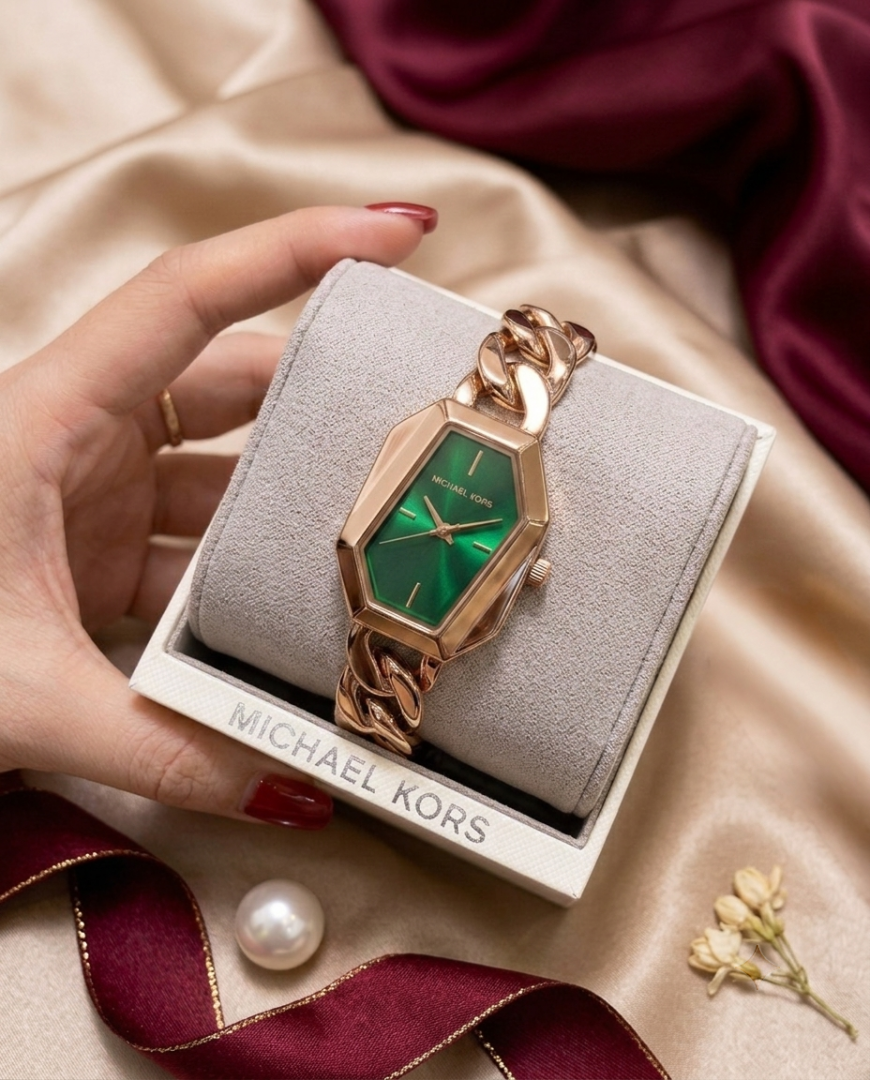 Michael Kors Suri Copper-Green